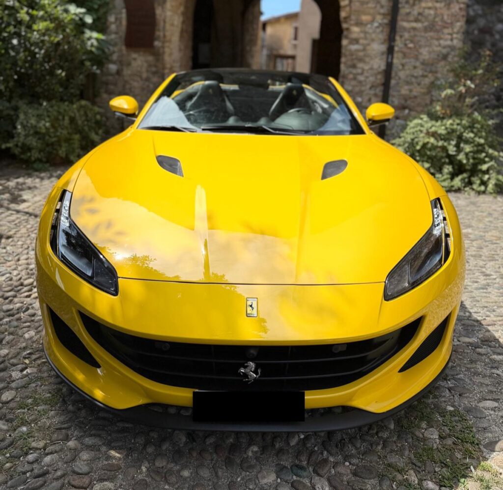 Ferrari Portofino Yellow Front 2