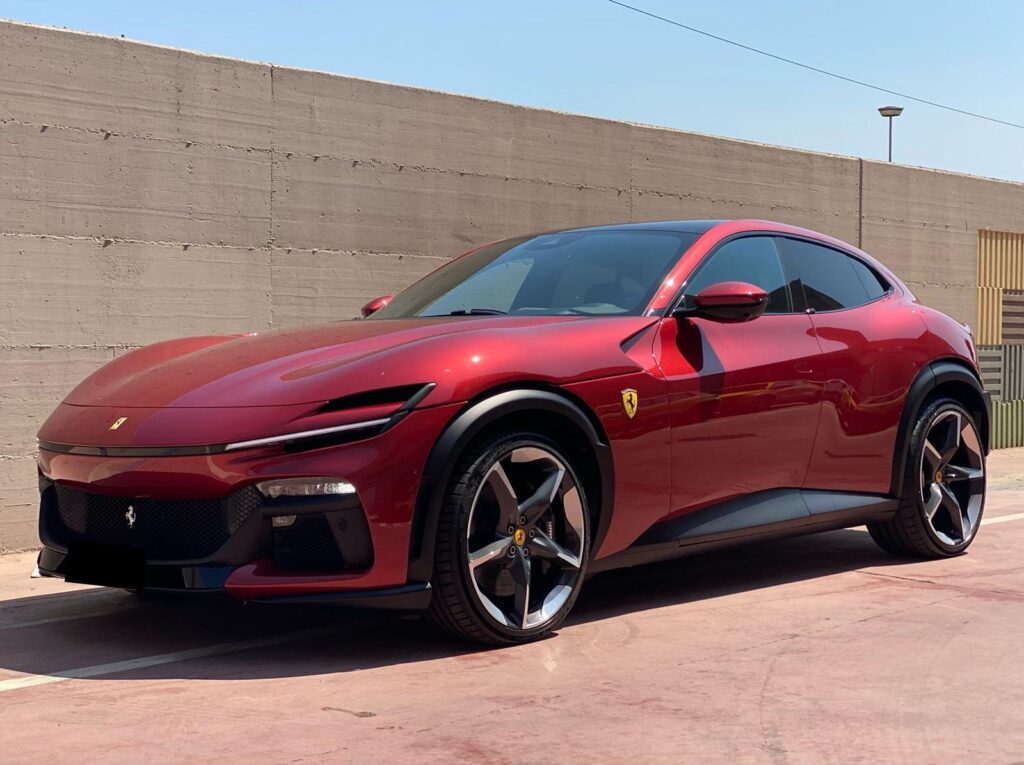 Ferrari Purosangue Red Front