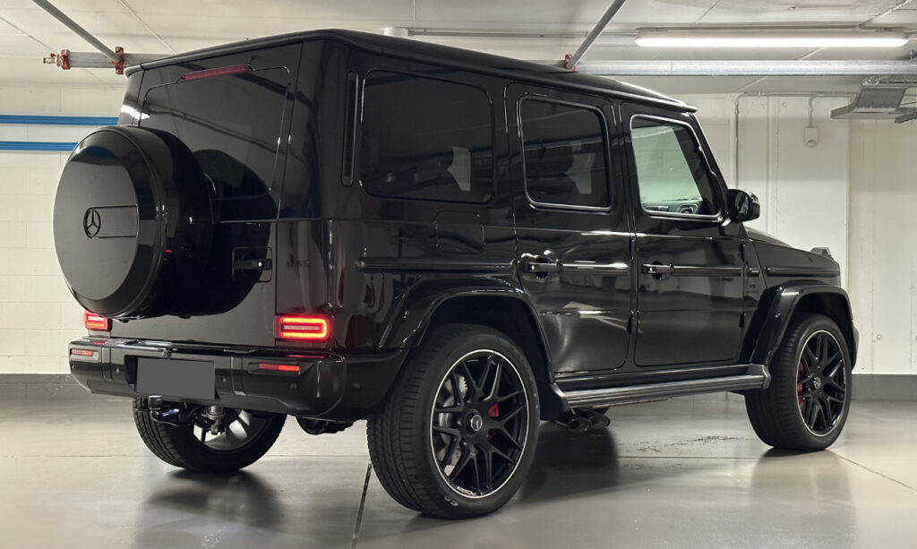 Mercedes-Benz G63 AMG 2025 Gloss Black Rear